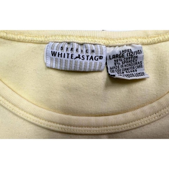 White Stag  Stretch Top Size Large 12/14 - Picture 4 of 4